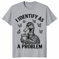 Problem duck shirt in sport grey