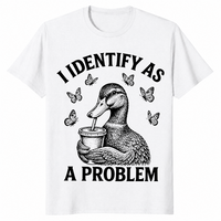 Problem duck shirt in white