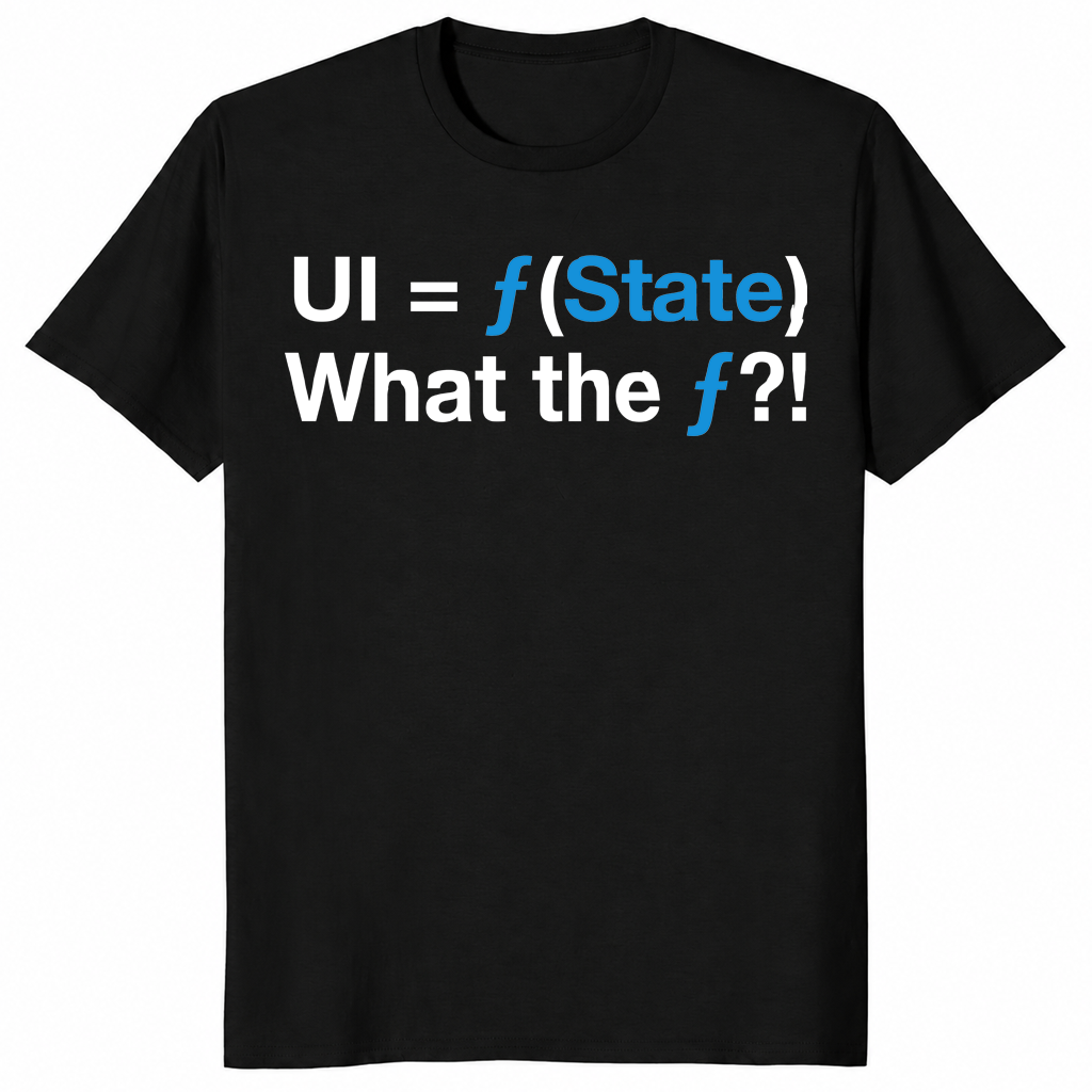Programmer meme shirt in black