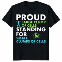 Proud Large Clump Of Cells T-Shirt – Pro Life Graphic Tee | Cuccico | Cuccico