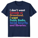 Public radio shirt in navy
