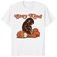 Punch Monkey Stay Kind Shirt viral monkey graphic tee