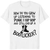Punk Rock Hip Hop Anti Bootlicker Shirt – Music Culture Political Tee