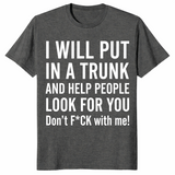 Put you in a trunk shirt dark heather