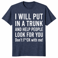 Put you in a trunk shirt heather navy