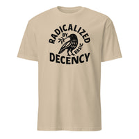 Radicalized By Basic Decency T-Shirt in Sand by Cuccico