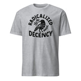 Radicalized By Basic Decency T-Shirt in Sport Grey by Cuccico