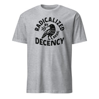 Radicalized By Basic Decency T-Shirt in Sport Grey by Cuccico