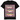 Black rainbow trout shirt with a colorful preppy lake life fishing graphic