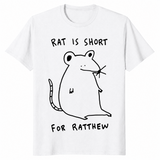 Ratthew shirt in white
