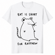 Ratthew shirt in white