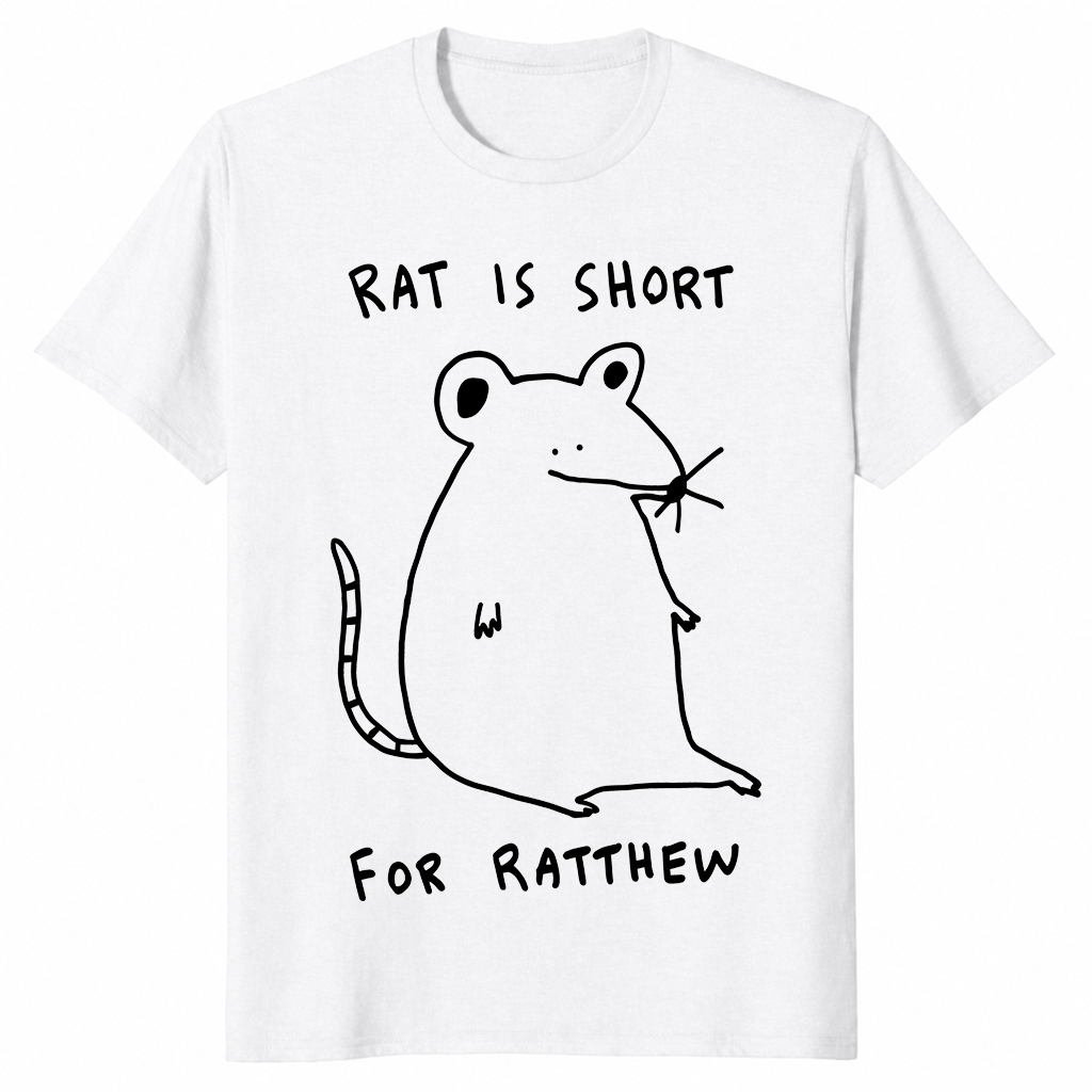 Ratthew shirt in white