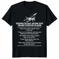 RC Plane Pilot T-Shirt | Remote Control Flying Gift Shirt | Cuccico