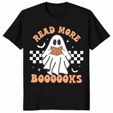 Read more books boo shirt black