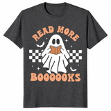 Read more books boo shirt dark heather grey