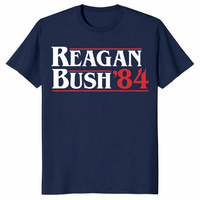 Reagan Bush 84 shirt in navy