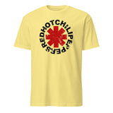 Red Hot Chili Peppers Vintage Tour Graphic T-Shirt in Cornsilk Yellow by Cuccico