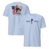 Red White and Livin 4th of July Patriotic Summer Celebration Tee | Cuccico