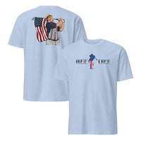 Red White and Livin 4th of July Patriotic Summer Celebration Tee | Cuccico