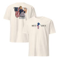 Red White and Livin 4th of July Patriotic Summer Celebration Tee | Cuccico