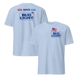 Red White And Bud Light 4th Of July T Shirt | Funny Tee | Cuccico