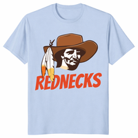Light blue redneck cowboy western shirt