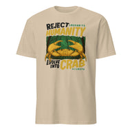 Reject Humanity Crab graphic tee in sand by Cuccico