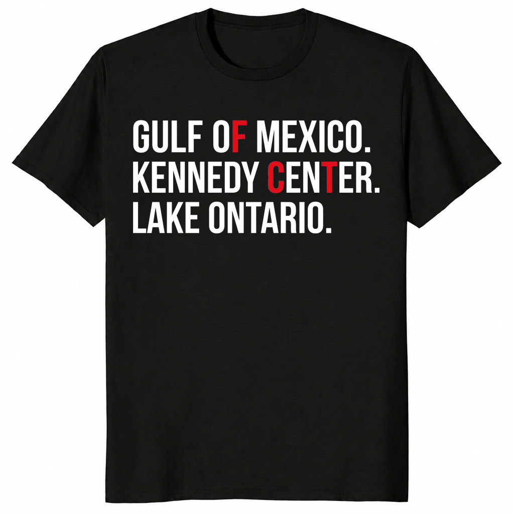 Renaming Political Protest shirt in black