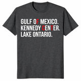 Renaming Political Protest shirt dark heather grey