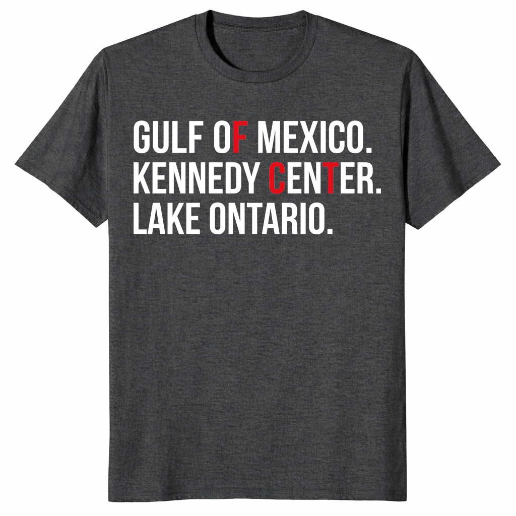 Renaming Political Protest shirt dark heather grey
