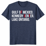 Renaming Political Protest shirt heather navy