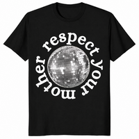 Respect Your Mother Shirt in black