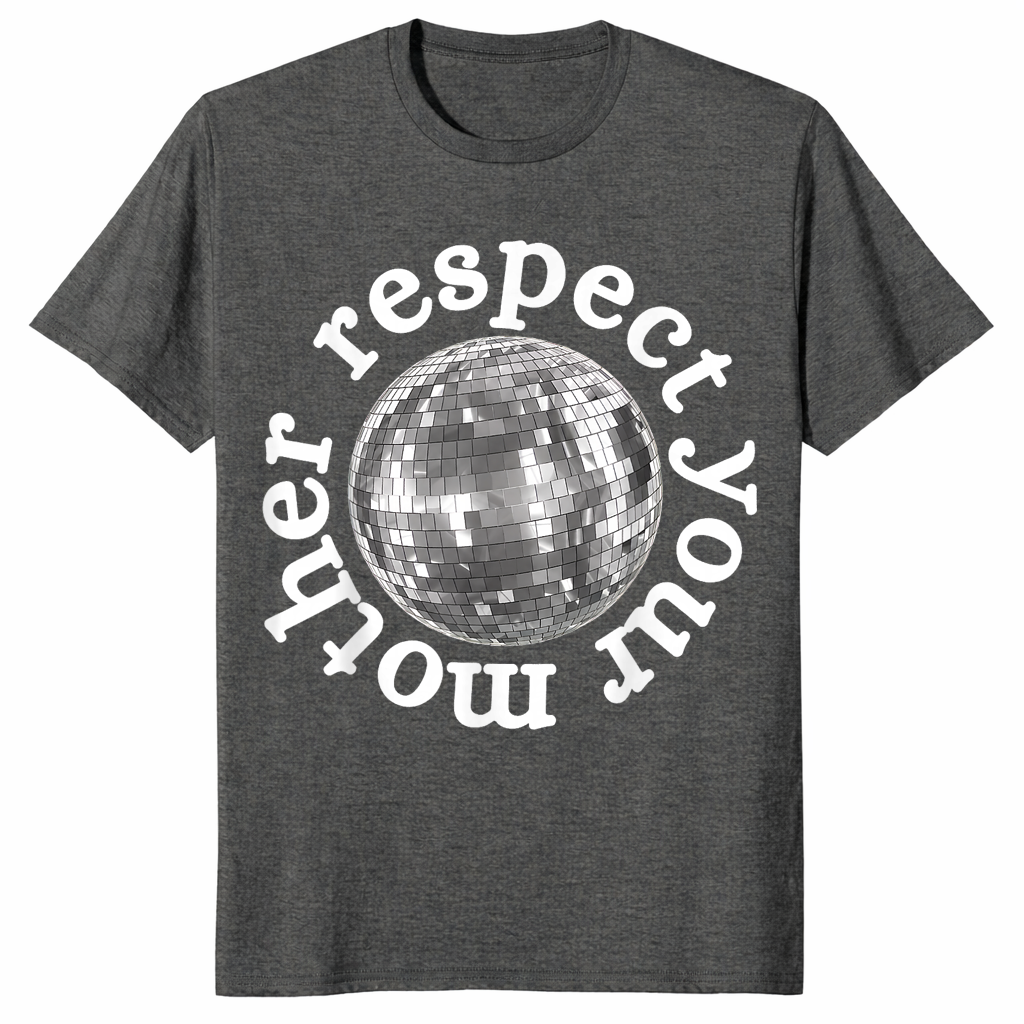 Respect Your Mother Shirt in dark heather