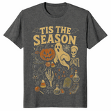 Retro Halloween shirt in dark heather