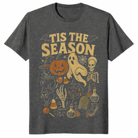 Retro Halloween shirt in dark heather
