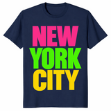 Retro NYC shirt mockup, vintage New York City souvenir tee