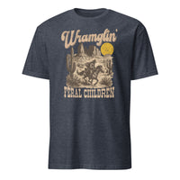 Retro Wranglin' Feral Children Raccoon Tee | Western Vintage Gift – Cuccico | Cuccico Design