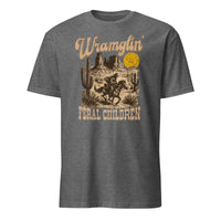 Retro Wranglin' Feral Children Raccoon Tee | Western Vintage Gift – Cuccico | Cuccico Design