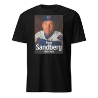 Ryne Sandberg 1959–2025 Memorial T-Shirt in black by Cuccico