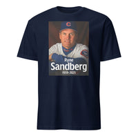 Chicago Cubs Tribute Ryne Sandberg T-Shirt in navy by Cuccico