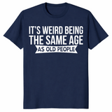 Same Age As Old People shirt in navy