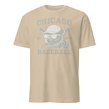 Vintage Chicago Cubs Walking Bear Retro Baseball T-Shirt in sand