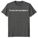 Sarcastic meme shirt with bold minimalist quote design for humor fans