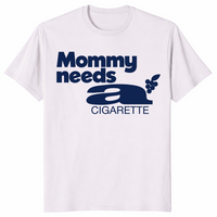 Sarcastic mom shirt in ice grey