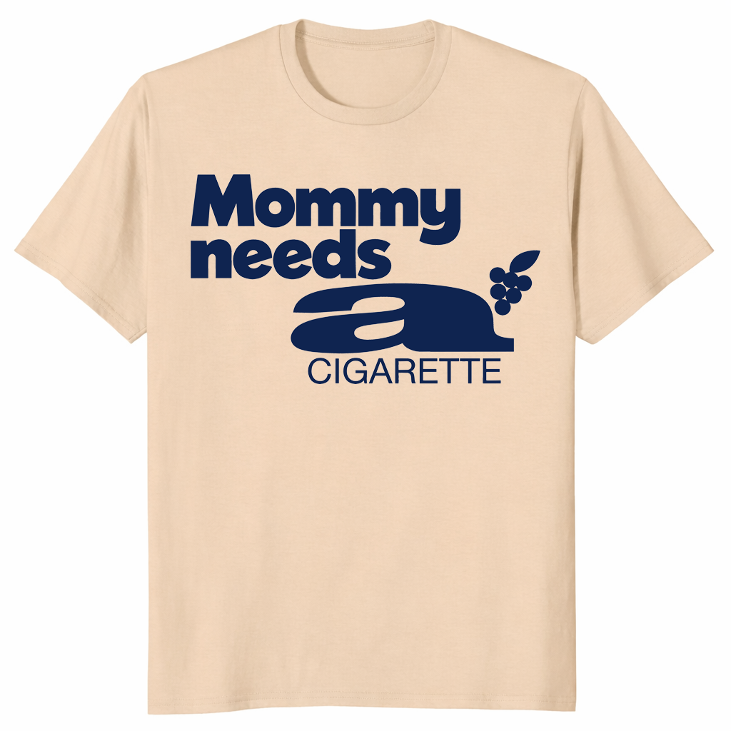 Sarcastic mom shirt in sand