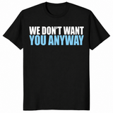 Sarcastic shirt in black