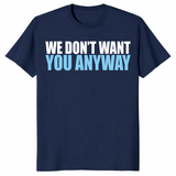 Sarcastic shirt in navy