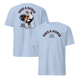 Save a horse ride a cock instead shirt light blue