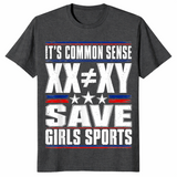 Save girls sports shirt dark heather grey