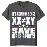 Save girls sports shirt dark heather